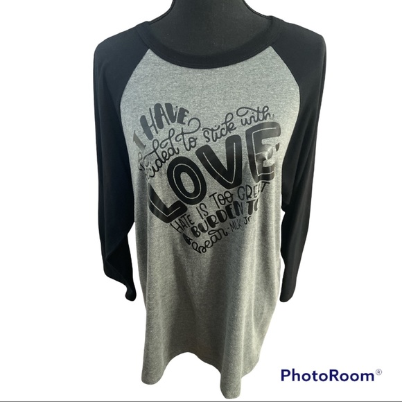 MLK Jr Raglan Tee - Picture 4 of 12